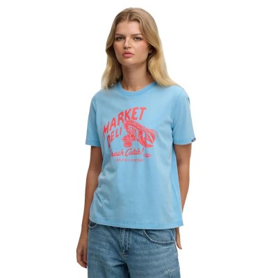 тениска,мъжки,тениски,дамски,тениски,superdry,roadside,trade,relaxed,short,sleeve,t,shirt,blue,(toucan,blue)