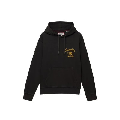 суичър,мъжки,пуловери,superdry,tokyo,narrative,loose,fit,hoodie,black,(bison,black)