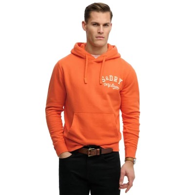 суичър,мъжки,пуловери,superdry,vintage,athletic,hoodie,orange,(firecracker,orange)
