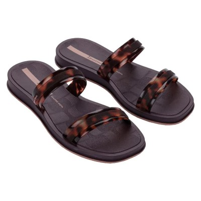 мъжки,джапанки,и,чехли,дамски,сандали,и,чехли,ipanema,glow,trendy,slides,brown,(eggplant,turtle,pink)