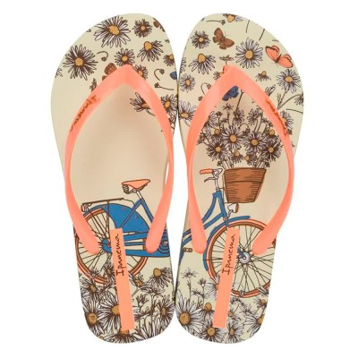 джапанки,мъжки,джапанки,и,чехли,дамски,сандали,и,чехли,ipanema,mari,bloom,flip,flops,beige,(beige,orange,golden)