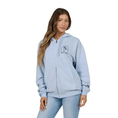 блуза,дамски,блузи,salty,crew,archway,full,zip,sweatshirt,blue,(fog)