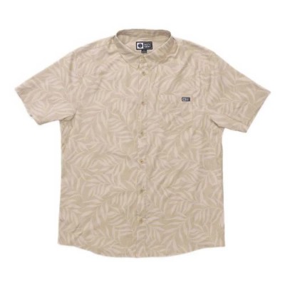 риза,с,къс,ръкав,дамски,ризи,мъжки,ризи,salty,crew,breezer,perf,button,up,short,sleeve,shirt,beige,(khaki)