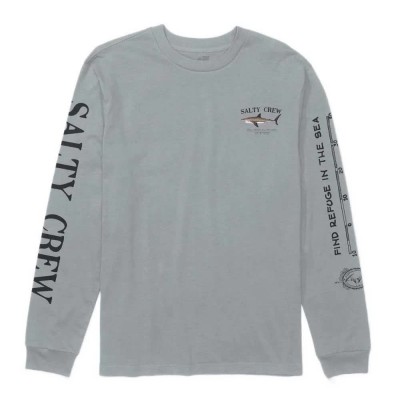 тениска,мъжки,тениски,дамски,тениски,salty,crew,bruce,long,sleeve,t,shirt,grey,(quarry)