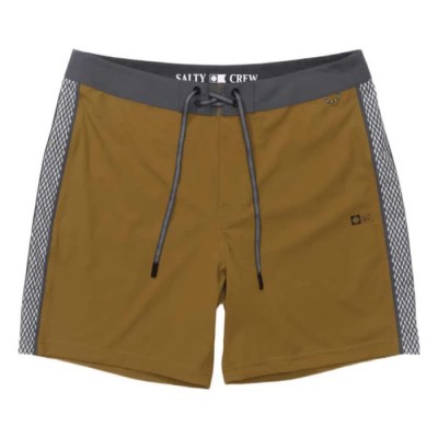 бански,гащета,мъжки,бански,костюми,salty,crew,channel,apex,boardshort,swimming,shorts,brown,(bronze,brown)