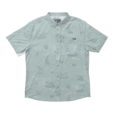 риза,с,къс,ръкав,дамски,ризи,мъжки,ризи,salty,crew,flagship,uv,button,up,short,sleeve,shirt,green,(jade)