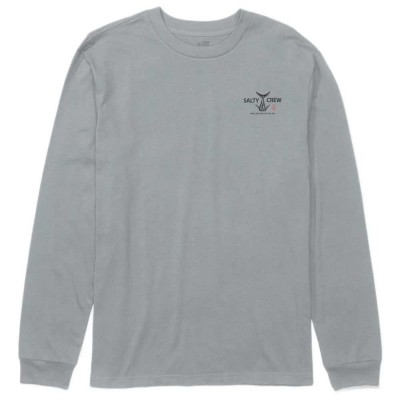 тениска,мъжки,тениски,дамски,тениски,salty,crew,ichiban,long,sleeve,t,shirt,grey,(quarry)