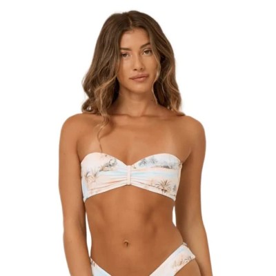 дамски,бански,костюми,salty,crew,paradise,bandeau,bikini,top,white,(white)