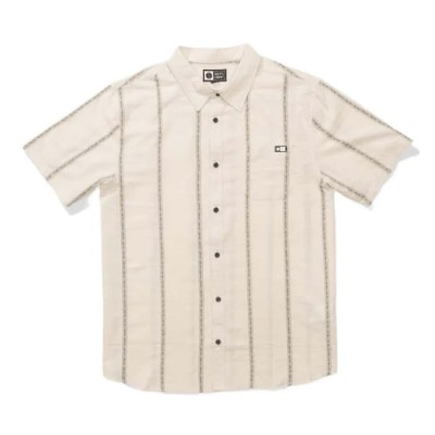 риза,с,къс,ръкав,дамски,ризи,мъжки,ризи,salty,crew,parker,button,up,short,sleeve,shirt,beige,(natural)