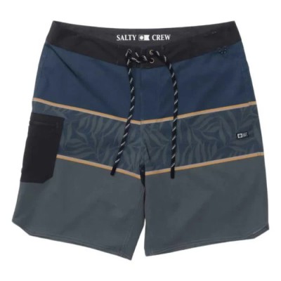 бански,гащета,мъжки,бански,костюми,salty,crew,session,block,boardshort,swimming,shorts,blue,(trooper)