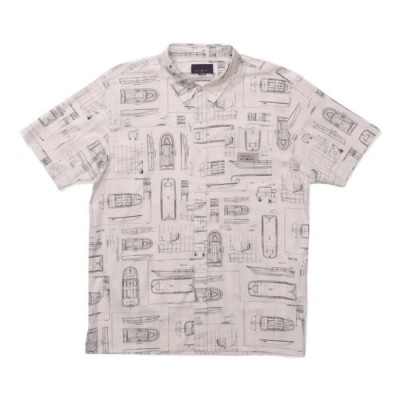 риза,с,къс,ръкав,дамски,ризи,мъжки,ризи,salty,crew,whaler,button,up,short,sleeve,shirt,beige,(bone)