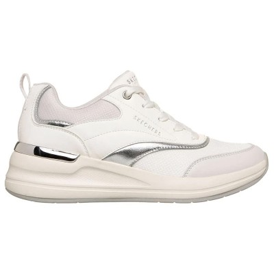маратонки,мъжки,маратонки,дамски,маратонки,skechers,billion,2,trainers,white,(white,duraleather,mesh,silver,trim)