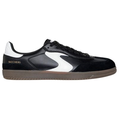 маратонки,мъжки,маратонки,дамски,маратонки,skechers,hotshot,kickoff,trainers,black,(black,duraleather,white,leather,trim)