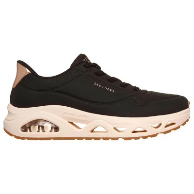 маратонки,мъжки,маратонки,дамски,маратонки,skechers,uno,glide,step,glide,on,air,trainers,black,(black,durabuck,rose,gold,trim)