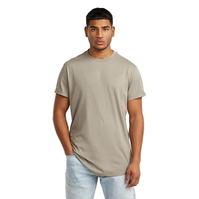 тениска,мъжки,тениски,дамски,тениски,g,star,lash,ribbed,short,sleeve,t,shirt,beige,(elephant,skin)