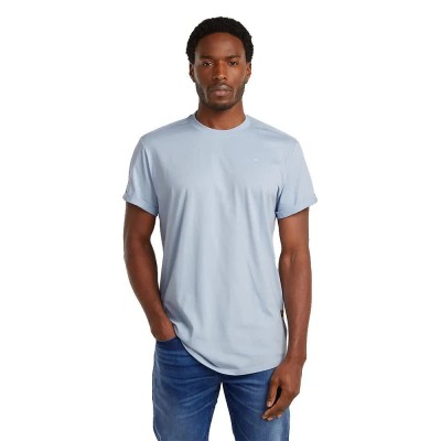 тениска,мъжки,тениски,дамски,тениски,g,star,lash,ribbed,short,sleeve,t,shirt,blue,(light,wave)