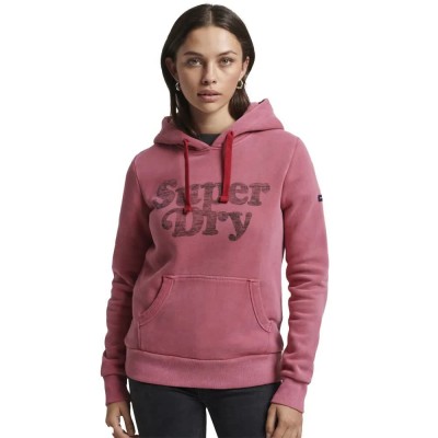 суичър,дамски,блузи,superdry,vintage,cooper,classic,hoodie,refurbished,pink,(carmine,red)