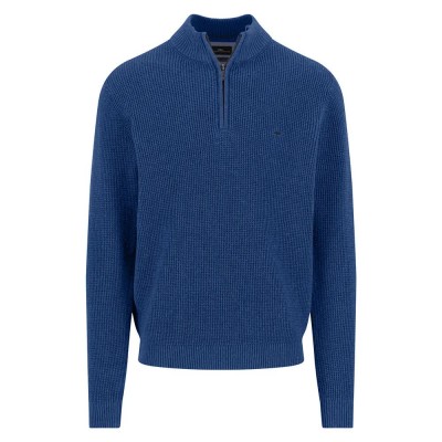 блуза,мъжки,пуловери,дамски,пуловери,fynch,hatton,1512206,half,zip,sweater,blue,(harbor,blue)