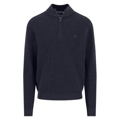 блуза,мъжки,пуловери,fynch,hatton,1512206,half,zip,sweater,blue,(navy)