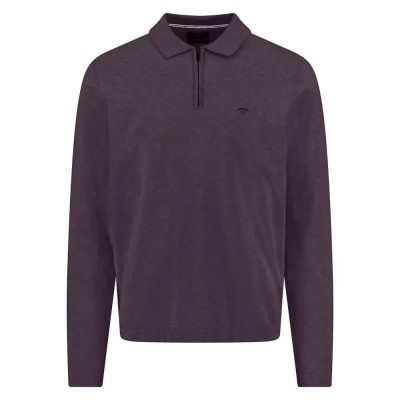 блуза,мъжки,пуловери,дамски,пуловери,fynch,hatton,1602232,half,zip,sweater,purple,(aubergine)