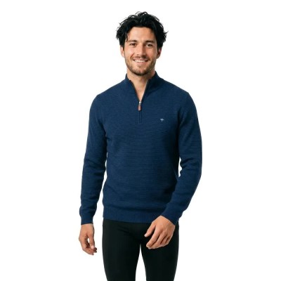 блуза,мъжки,пуловери,дамски,пуловери,fynch,hatton,1602316,half,zip,sweater,blue,(midnight)