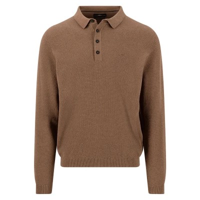 дамски,блузи,с,яка,мъжки,блузи,с,яка,fynch,hatton,1602333,long,sleeve,polo,brown,(affogato)