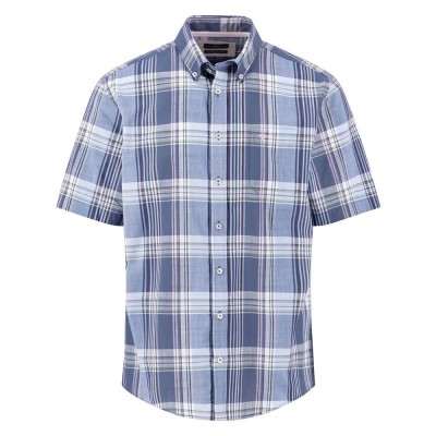 риза,с,къс,ръкав,дамски,ризи,мъжки,ризи,fynch,hatton,16035911,short,sleeve,shirt,blue,(horizon)
