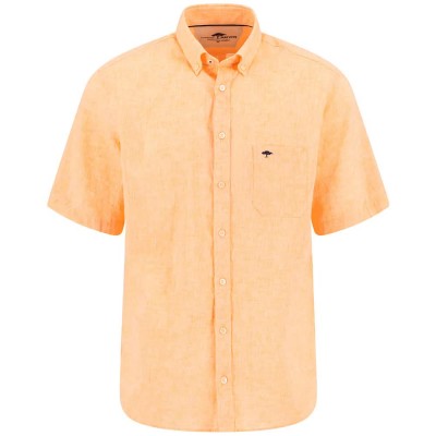 риза,с,къс,ръкав,дамски,ризи,мъжки,ризи,fynch,hatton,16057001,short,sleeve,shirt,orange,(solar)