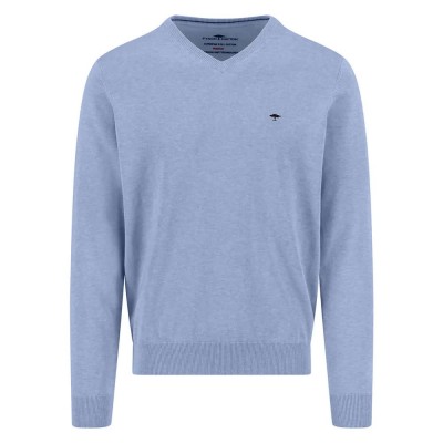 блуза,мъжки,пуловери,fynch,hatton,1613211,v,neck,sweater,blue,(new,breeze)
