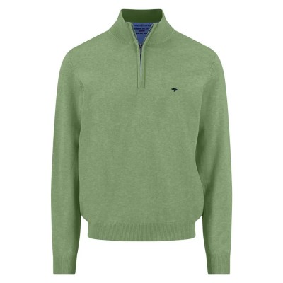 блуза,мъжки,пуловери,fynch,hatton,1613215,half,zip,sweater,green,(avocado)