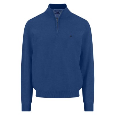 блуза,мъжки,пуловери,дамски,пуловери,fynch,hatton,1613215,half,zip,sweater,blue,(harbor,blue)