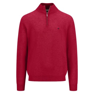 блуза,мъжки,пуловери,дамски,пуловери,fynch,hatton,1613222,half,zip,sweater,red,(cranberry,red)