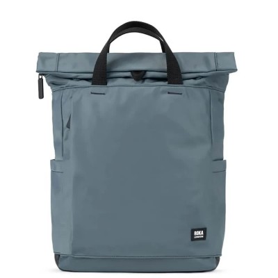 раница,раници,roka,london,camden,recycled,nylon,15l,backpack,grey,(smoke,black)