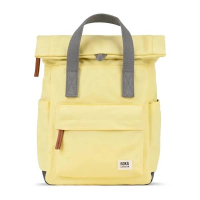 раница,раници,roka,london,canfield,b,recycled,nylon,backpack,yellow,(citron)