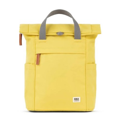 раница,раници,roka,london,finchley,a,recycled,canvas,backpack,yellow,(lemonade)
