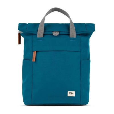 раница,раници,roka,london,finchley,a,recycled,canvas,backpack,blue,(sapphire)
