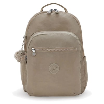 раница,раници,kipling,seoul,lap,27l,woman,backpack,beige,(soft,taupe)
