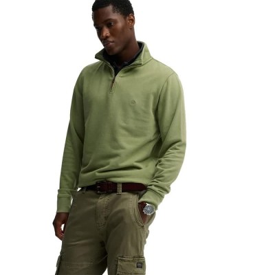блуза,мъжки,пуловери,дамски,пуловери,superdry,classic,essential,half,zip,sweater,green,(washed,sea,green)