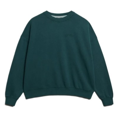 блуза,дамски,блузи,superdry,essential,logo,crew,sweatshirt,green,(enamel,green)