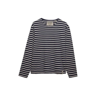 тениска,мъжки,тениски,дамски,тениски,superdry,merchant,stripe,long,sleeve,t,shirt,blue,(navy,stripe)