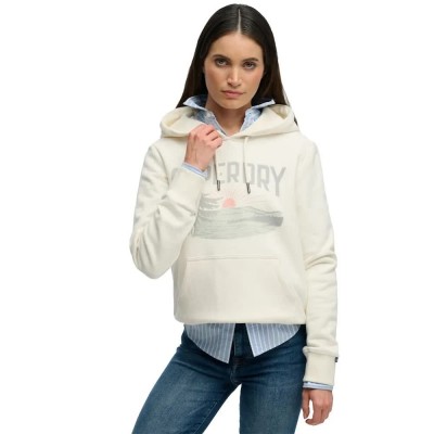 суичър,дамски,блузи,superdry,retro,outdoor,relaxed,fit,hoodie,beige,(desert,bone,off,white)