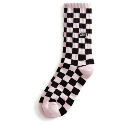 чорапи,мъжки,чорапи,дамски,чорапи,vans,checkerboard,crew,socks,white,(pale,petal)