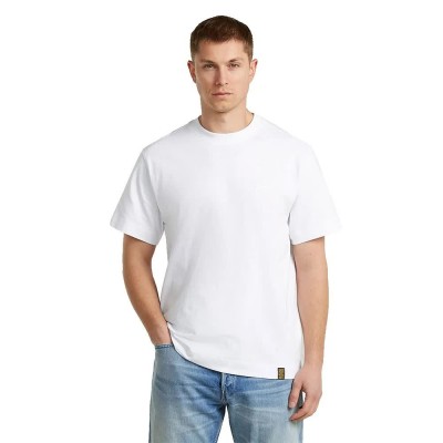 тениска,мъжки,тениски,дамски,тениски,g,star,back,graphic,short,sleeve,t,shirt,white,(white)