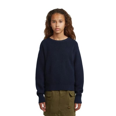 блуза,мъжки,пуловери,дамски,пуловери,g,star,d29252,01,cropped,sweater,blue,(salute)