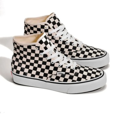 маратонки,мъжки,маратонки,дамски,маратонки,vans,authentic,hi,2.0,trainers,white,black,(checkerboard,black,true,white)