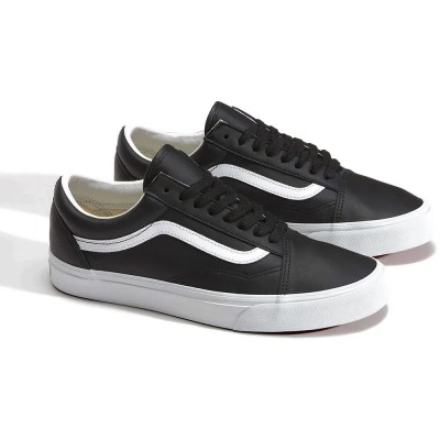 маратонки,мъжки,маратонки,дамски,маратонки,vans,old,skool,trainers,black,(leather,black,true,white)