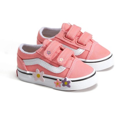маратонки,мъжки,маратонки,дамски,маратонки,vans,old,skool,v,flower,trainers,pink,(sunset,blush,pink)