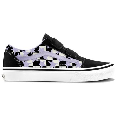 маратонки,мъжки,маратонки,дамски,маратонки,vans,old,skool,v,trainers,black,(starry,check,soft,purple)