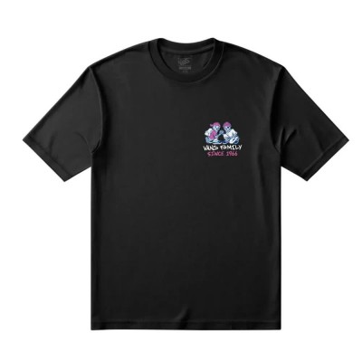 тениска,мъжки,тениски,дамски,тениски,vans,checker,bros,short,sleeve,t,shirt,black,(black)