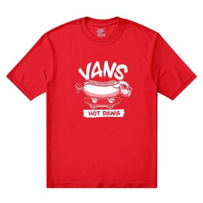 тениска,мъжки,тениски,дамски,тениски,vans,hot,dawg,short,sleeve,t,shirt,red,(racing,red)
